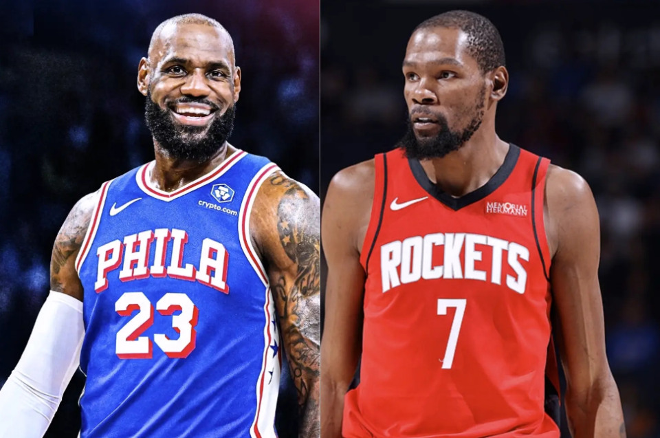 雨燕直播NBA历史薪资榜8人超5亿：杜兰特詹姆斯前二 小卡超库里第三